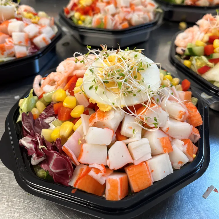 Salat m/skalldyr